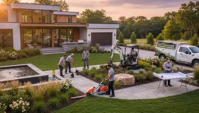 Landscaping services in Indianapolis, IN for custom landscape design and maintenance