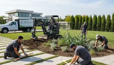 Indianapolis, IN landscaping service for custom yard design, lawn care, and outdoor property maintenance