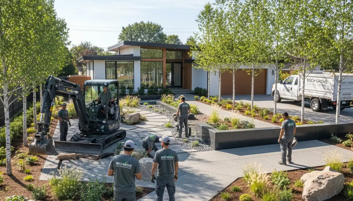 Indianapolis, IN landscaping design and installation for residential and commercial outdoor spaces