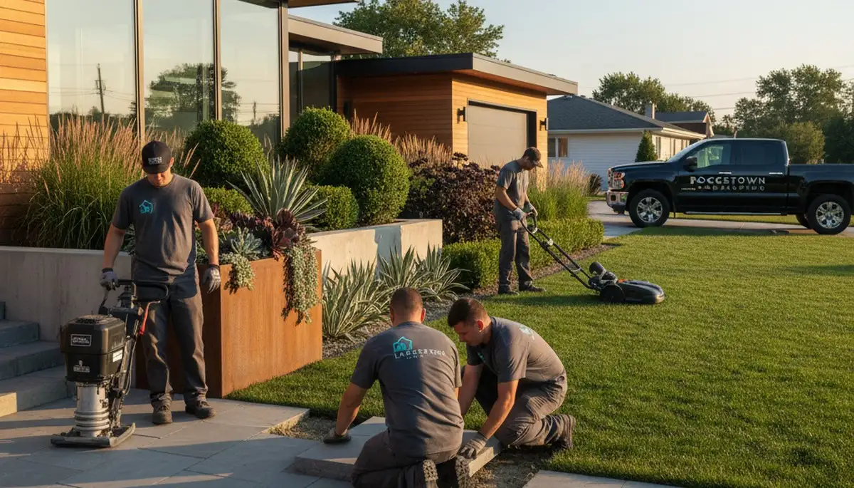 Landscaping design and installation services in Indianapolis, IN for residential and commercial properties