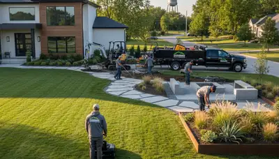Landscaping design and maintenance services in Indianapolis, IN for residential and commercial properties