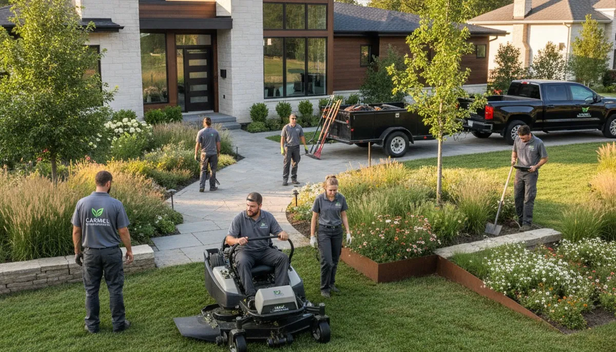 Landscape design and maintenance services in Indianapolis, IN for residential and commercial properties
