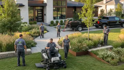 Landscape design and maintenance services in Indianapolis, IN for residential and commercial properties