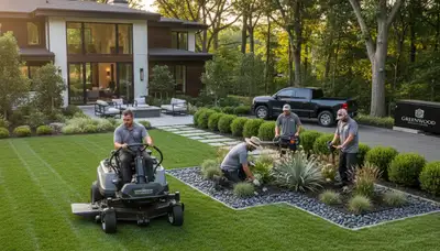Landscaping service in Indianapolis, IN for custom landscape design and lawn care