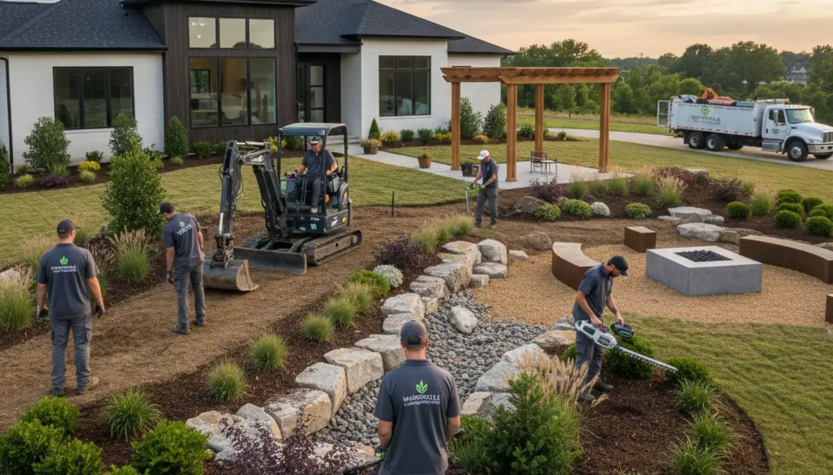 Indianapolis, IN landscaping design service for residential and commercial outdoor spaces