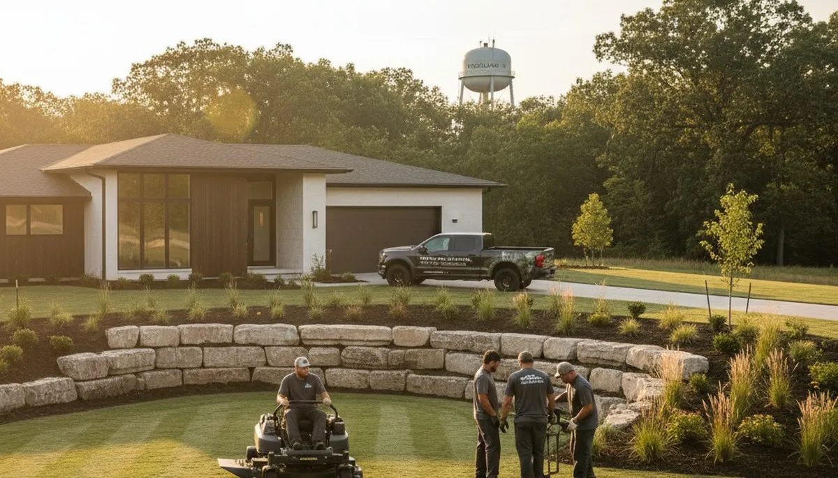 Landscaping services in Indianapolis, IN for custom yard design and outdoor maintenance