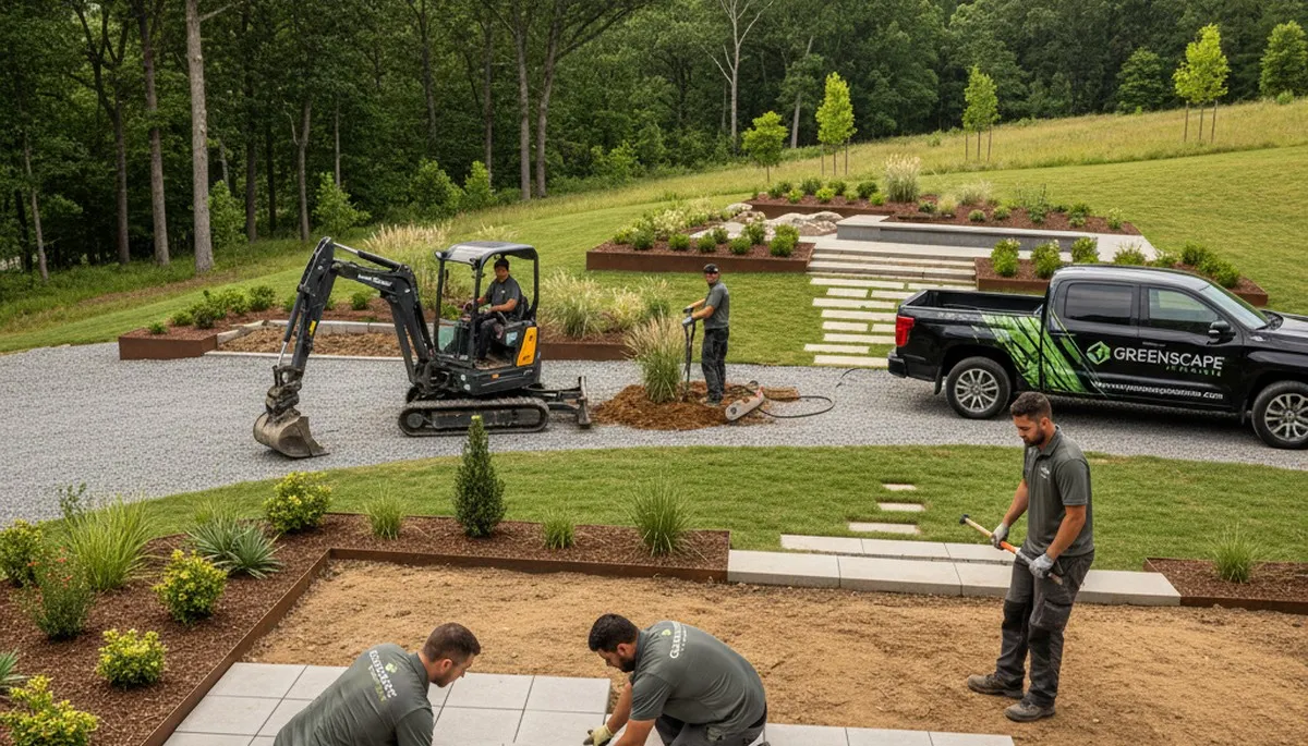Landscaping service in Indianapolis, IN for custom yard design and lawn care